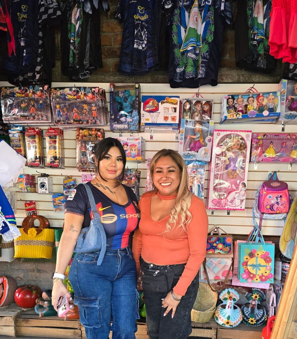 Tienda de recuerdos turísticos en Apaneca